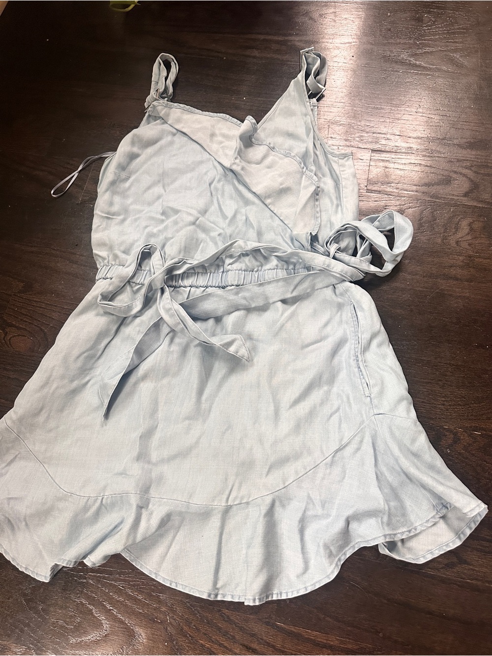 GUESS Light Blue Sleeveless Sundress